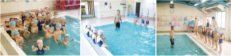スイミングクラブ写真